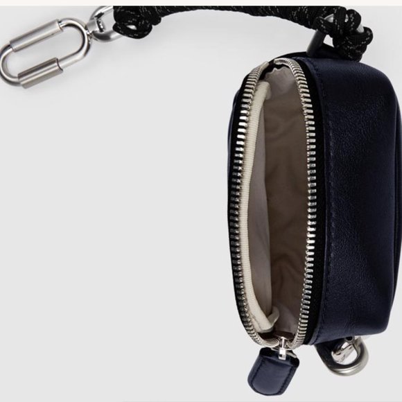 ECCO Leather Crossbody Dark Navy Blue | Night Ocean  NWT UNISEX Design - Picture 5 of 16